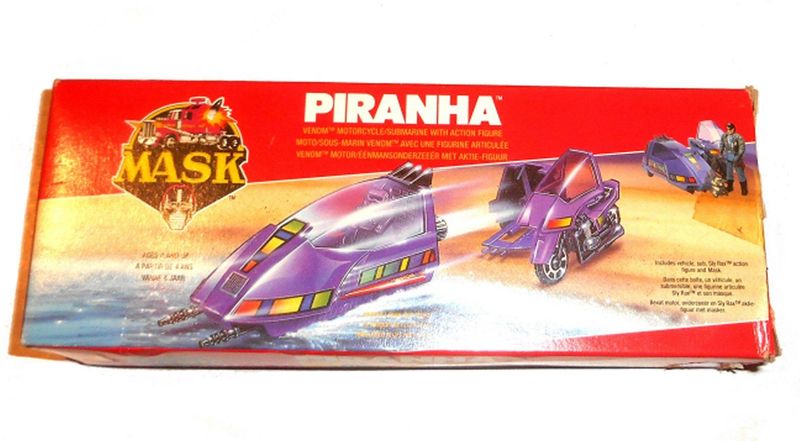 Kenner MASK - PIRANHA Series 1 - Vintage 1986 Kenner Toys