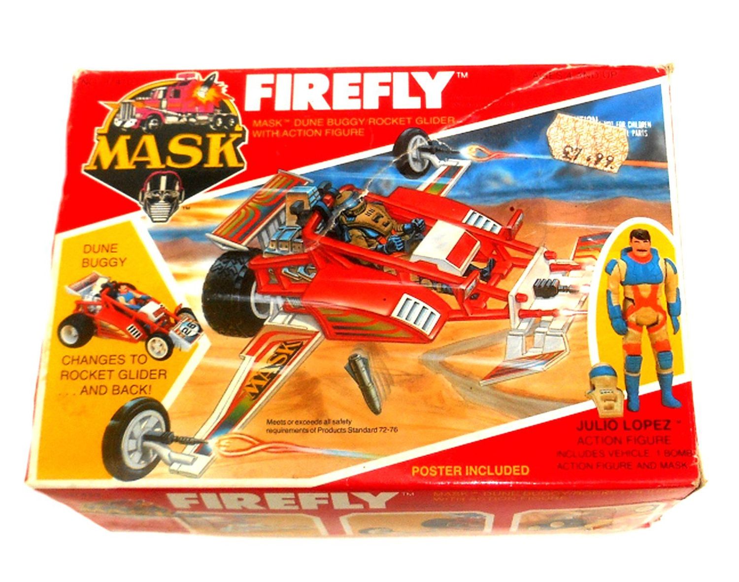 Kenner MASK - FIREFLY Series 2 - Vintage 1986 Kenner Toys