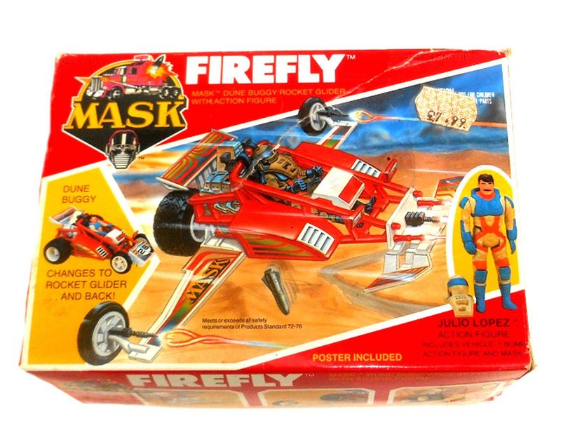 Kenner MASK - FIREFLY Series 2 - Vintage 1986 Kenner Toys