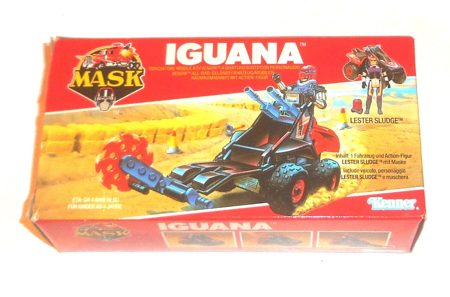 Kenner MASK - IGUANA Series 3 - Vintage 1985 Kenner Toys
