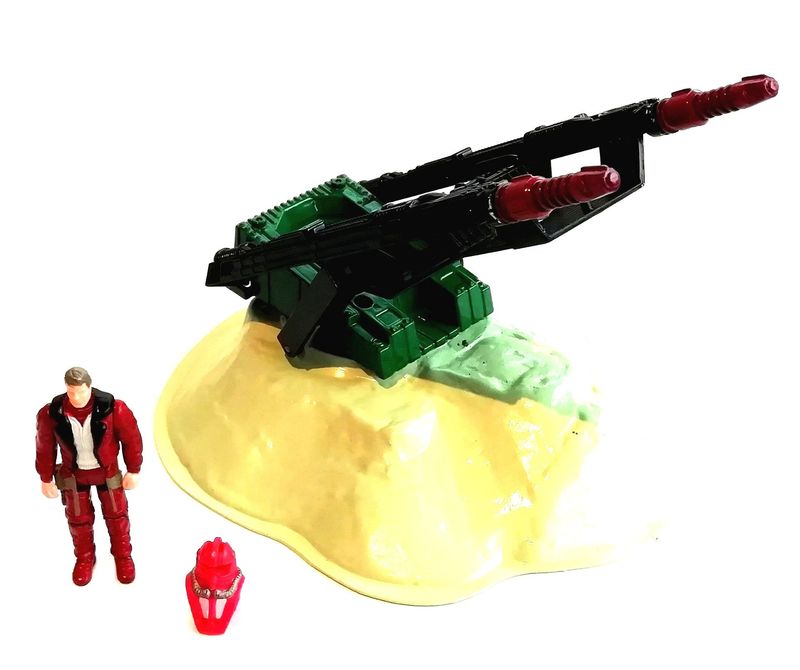 Kenner MASK - ARTILLERY TURRET - Kenner Re-paint - Vintage 1980's Playful Toys Argentina