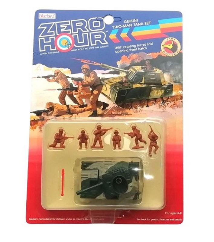 Bluebird Zero Hour ZA1 GEMINI TANK SET - Vintage 1989 Bluebird Toys