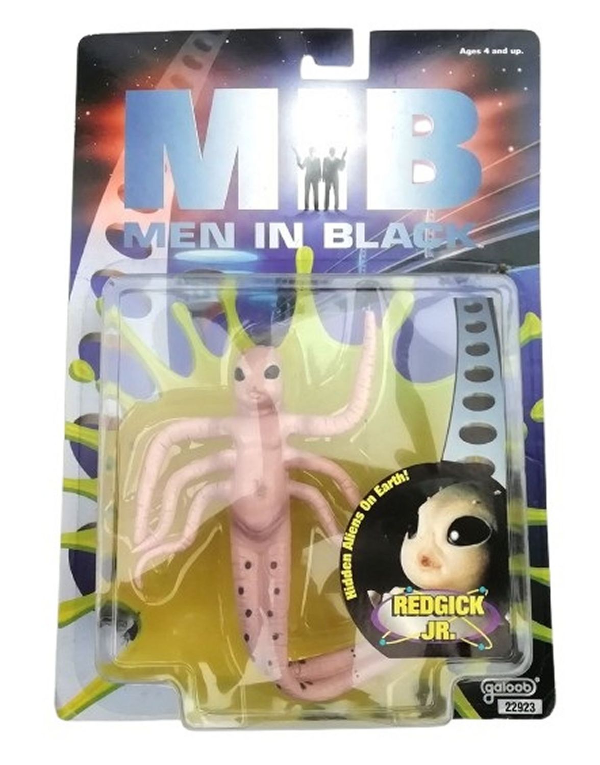 Men in Black REDGICK JR. Bendable Figure Vintage - 1997 Galoob Toys