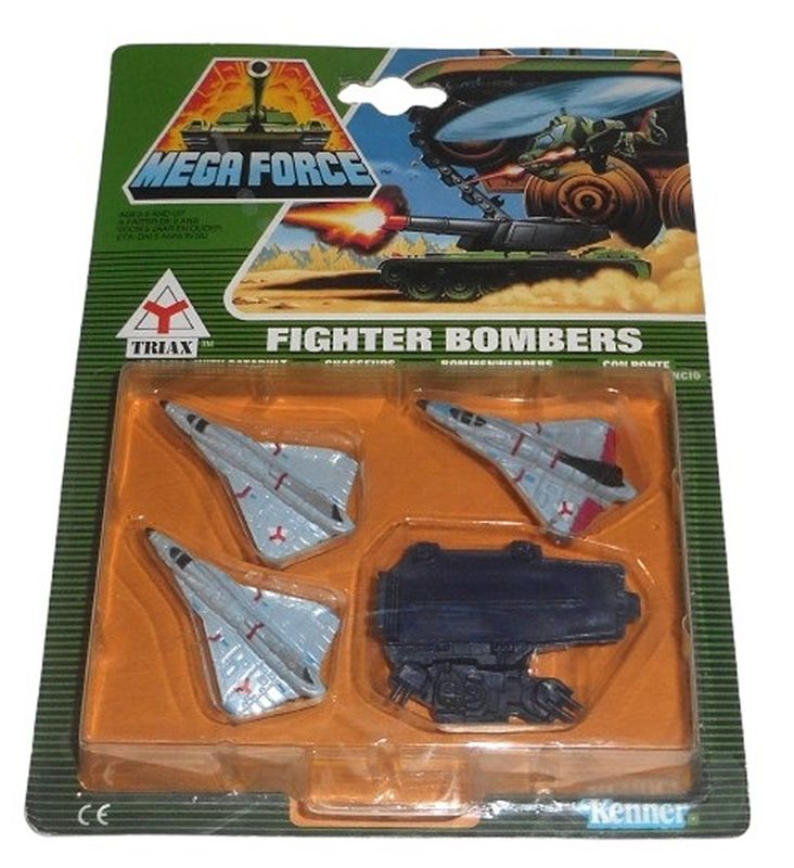 Kenner Mega Force Triax FIGHTER BOMBERS - Vintage 1989 Kenner Toys Kenner Mega Force Triax FIGHTER BOMBERS - Vintage 1989 Kenner Toys