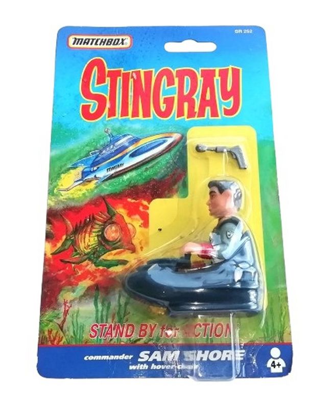 Stingray SAM SHORE Action Figure - Vintage 1992 Matchbox Toys Stingray SAM SHORE Action Figure - Vintage 1992 Matchbox Toys