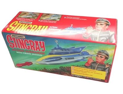 Stingray STINGRAY ACTION SUBMARINE - Vintage 1993 Matchbox Toys