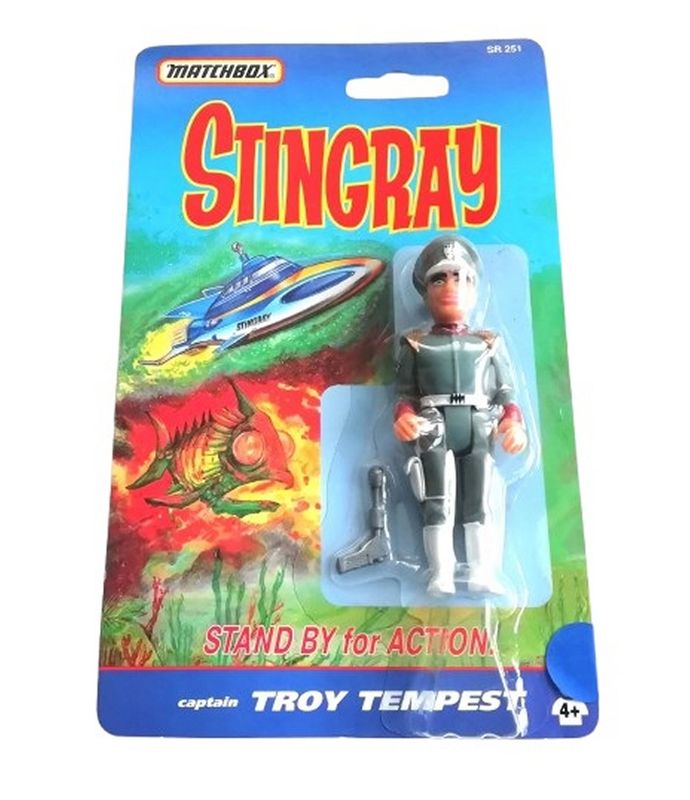 Stingray TROY TEMPEST Action Figure - Vintage 1992 Matchbox Toys Stingray TROY TEMPEST Action Figure - Vintage 1992 Matchbox Toys