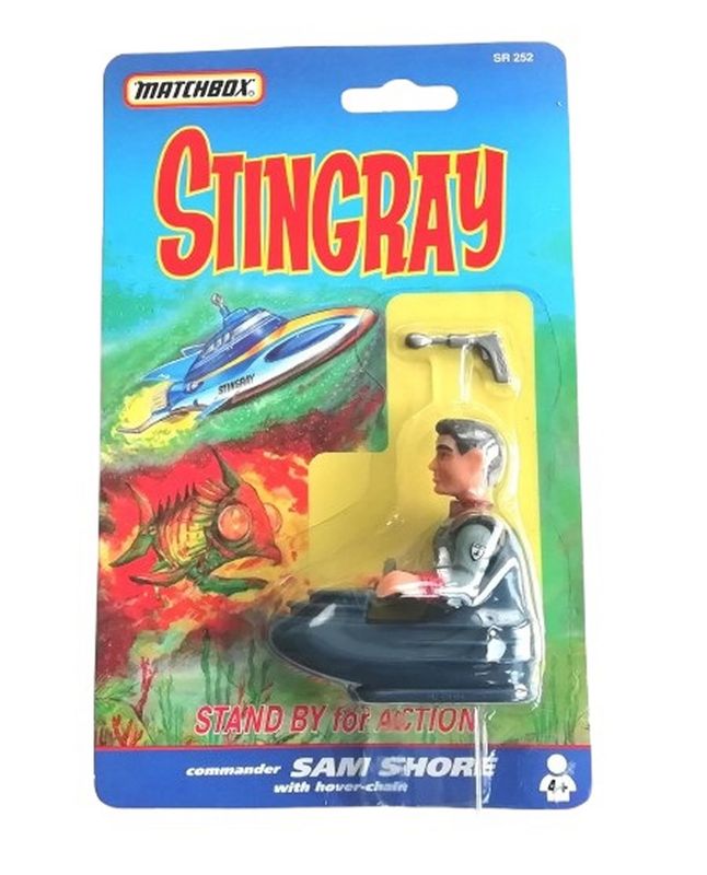 Stingray SAM SHORE Action Figure - Vintage 1992 Matchbox Toys Stingray SAM SHORE Action Figure - Vintage 1992 Matchbox Toys