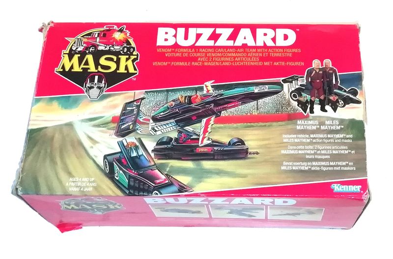 Kenner MASK - BUZZARD Series 3 - Vintage 1986 Kenner Toys
