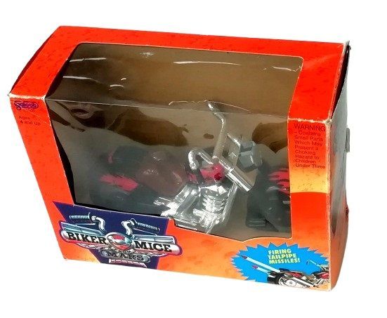 Biker Mice from Mars THROTTLE'S MARTIAN MONSTER BIKE Vintage 1993 Galoob Toys