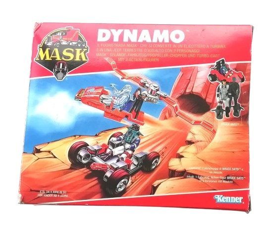 Kenner MASK - DYNAMO Series 4 - Vintage 1987 Kenner Toys