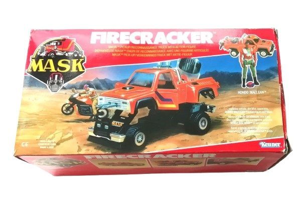 Kenner MASK - FIRECRACKER Series 1  - Vintage 1985 Kenner Toys