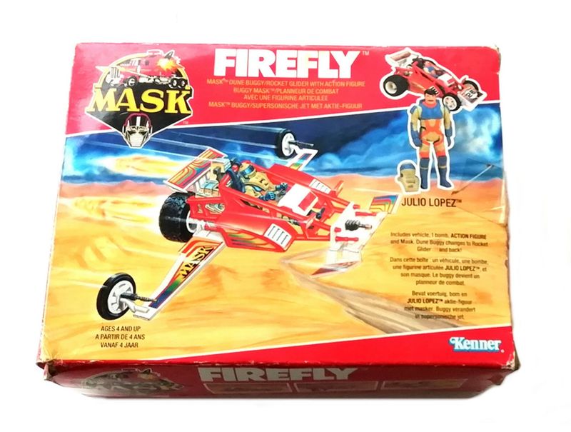 Kenner MASK - FIREFLY Series 2 - Vintage 1986 Kenner Toys