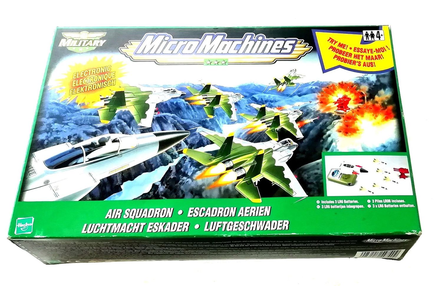 Micro Machines Military ELECTRONIC AIR SQUADRON - Vintage 1999 Hasbro Toys