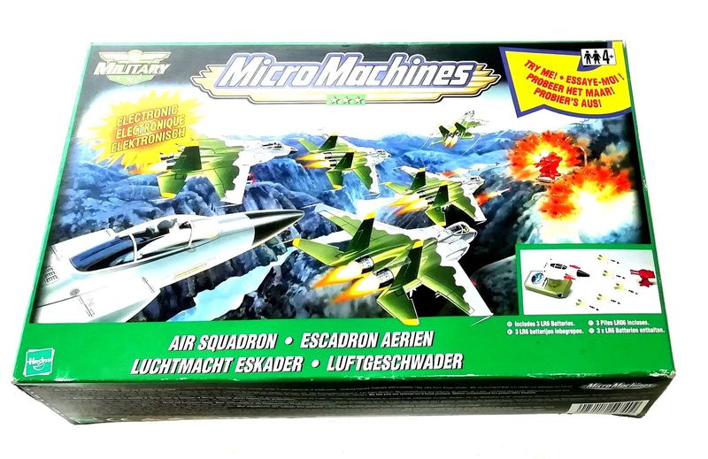 Micro Machines Military ELECTRONIC AIR SQUADRON - Vintage 1999 Hasbro Toys
