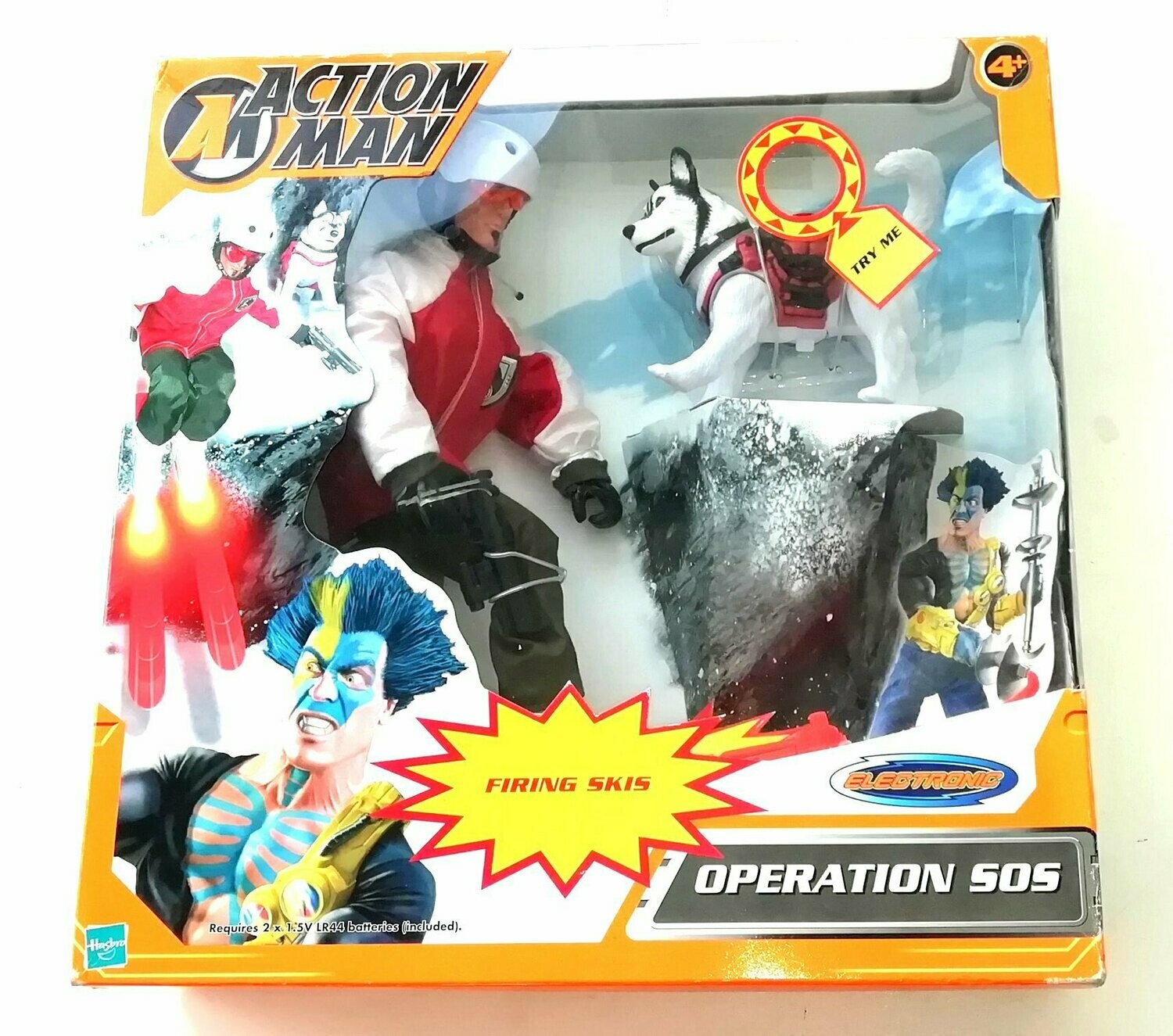 Hasbro Action Man OPERATION SOS - 2001 Hasbro Toys Hasbro Action Man OPERATION SOS - 2001 Hasbro Toys