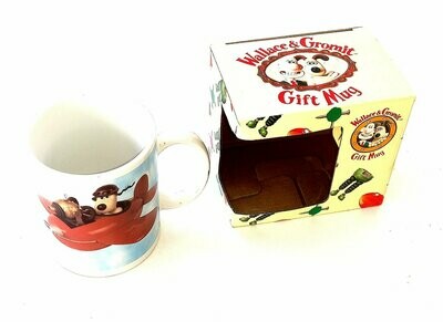 Wallace & Gromit - Gift Mugs GROMIT'S PLANE 1989 Aardman Wallace & Gromit - Gift Mugs GROMIT'S PLANE 1989 Aardman