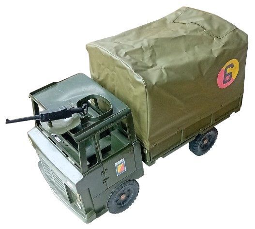 Action Man Vehicles MILITARY TRUCK - Vintage 1970's Cherilea Toys