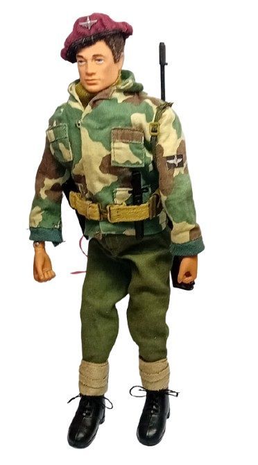 Action Man BRITISH ARMY PARATROOPER - Vintage 1960's Palitoy Toys