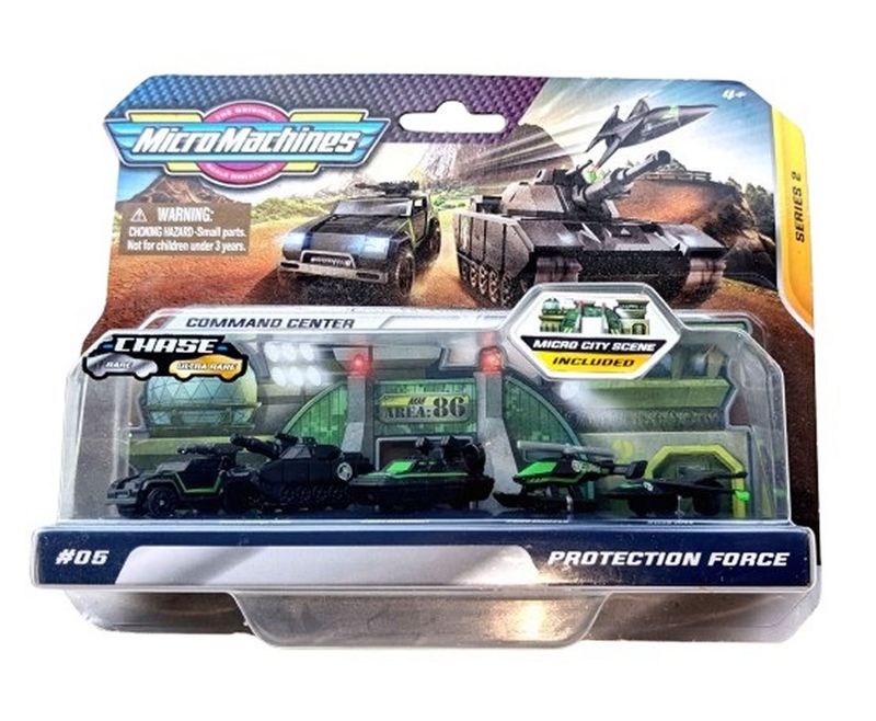 Micro Machines Chase Series 2 #05 PROTECTION FORCE - 2020 Hasbro Toys