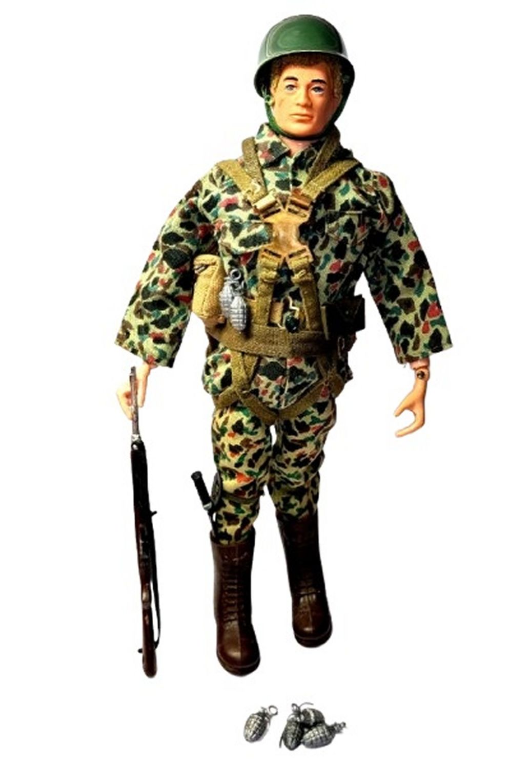 Action Man U.S. COMBAT PARATROOPER - Vintage 1960's Palitoy Toys