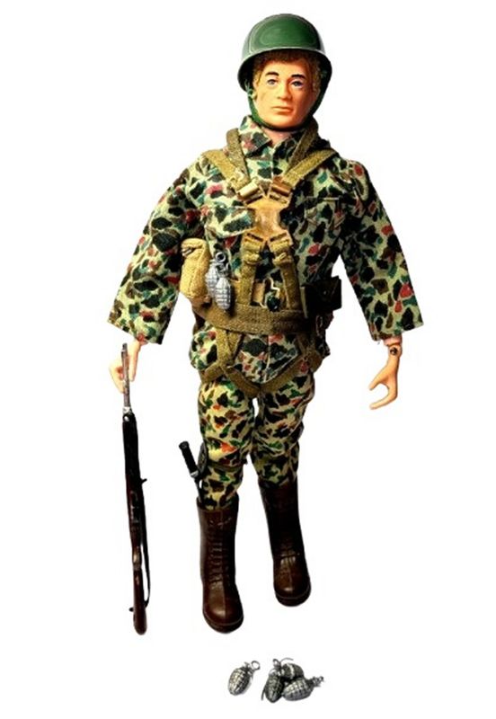 Action Man U.S. COMBAT PARATROOPER - Vintage 1960's Palitoy Toys Action Man U.S. COMBAT PARATROOPER - Vintage 1960's Palitoy Toys