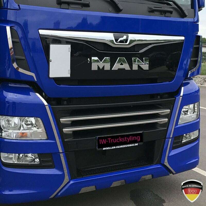 Zierleisten + V-Kontur für MAN TGX Zierleisten + V-Kontur für MAN TGX