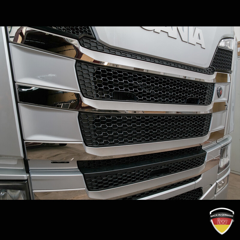 Zierleisten groß Scania Grill Zierleisten groß Scania Grill
