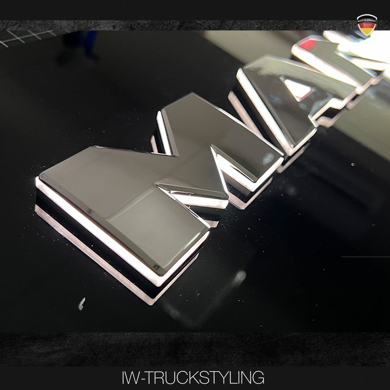 MAN TGE - LED Beleuchtung Schriftzug