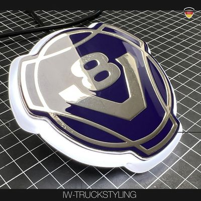 LED Ring mit V8 Logo LED Ring mit V8 Logo