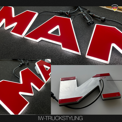 Beleuchteter MAN Schriftzug_110 Beleuchteter MAN Schriftzug_110