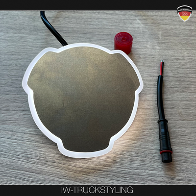 Hintergrundbeleuchtung für Scania Logo (Paar)