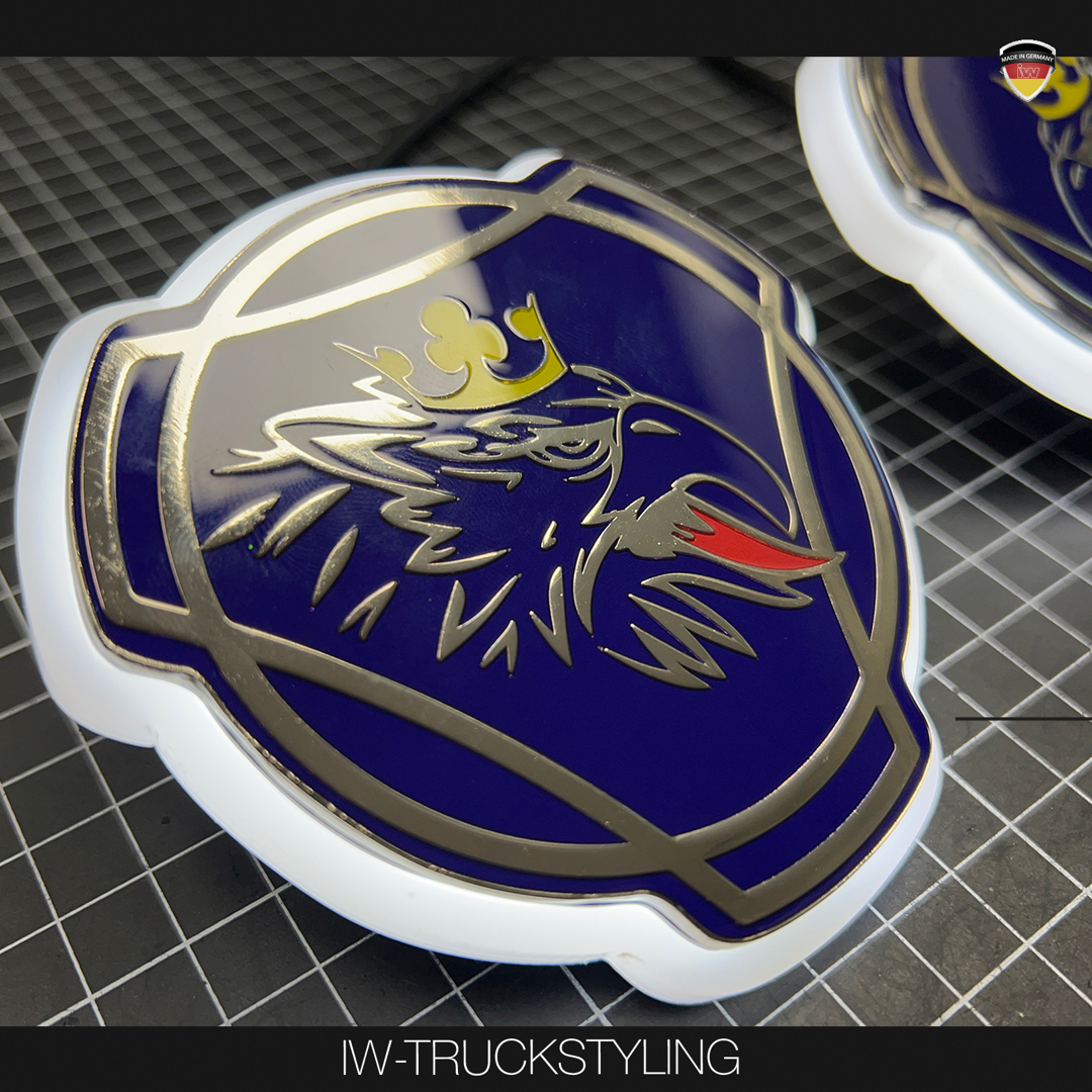 LED Ring mit Griffin Logo