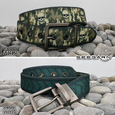 Seeräuber - Stoff Wendegürtel (Design M32 & M42) Seeräuber - Stoff Wendegürtel (Design M32 & M42)