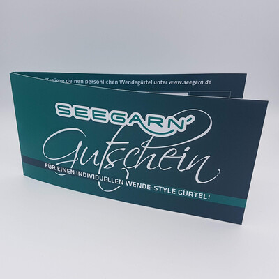 Geschenkgutschein für einen Wendegürtel Geschenkgutschein für einen Wendegürtel