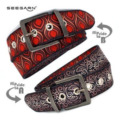 SeeBlick- Stoff Wendegürtel (Design MB33 & MB26) SeeBlick- Stoff Wendegürtel (Design MB33 & MB26)