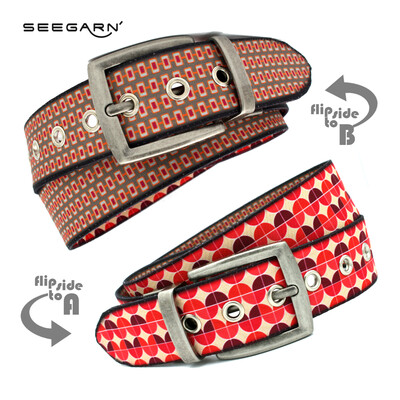 SeeKoralle - Stoff Wendegürtel (Design MB37 & MB34) SeeKoralle - Stoff Wendegürtel (Design MB37 & MB34)