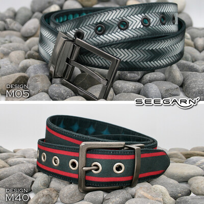 Seewolf - Stoff Wendegürtel (Design M05 & M40) Seewolf - Stoff Wendegürtel (Design M05 & M40)