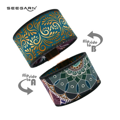Seegarn Wende-Armband (Design MB24 & MB01) Seegarn Wende-Armband (Design MB24 & MB01)