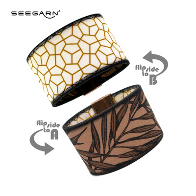 Seegarn Wende-Armband (Design MB35 & MB03) Seegarn Wende-Armband (Design MB35 & MB03)