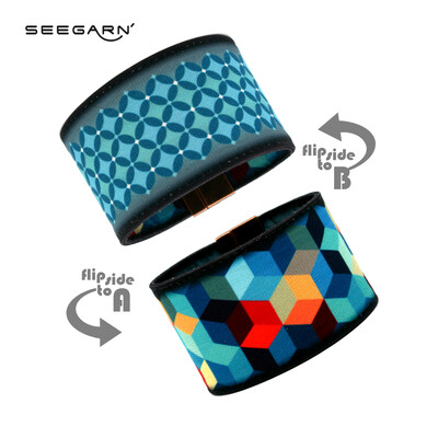 Seegarn Wende-Armband (Design MB28 & MB21) Seegarn Wende-Armband (Design MB28 & MB21)