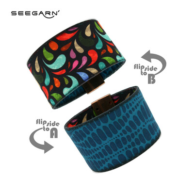 Seegarn Wende-Armband (Design MB16 & MB06) Seegarn Wende-Armband (Design MB16 & MB06)