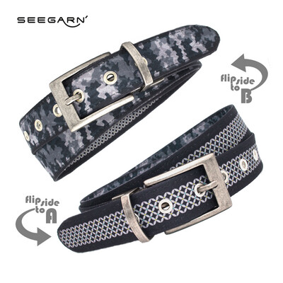 SeeNächte-Stoff Wendegürtel (Design MB11 & MB31) SeeNächte-Stoff Wendegürtel (Design MB11 & MB31)