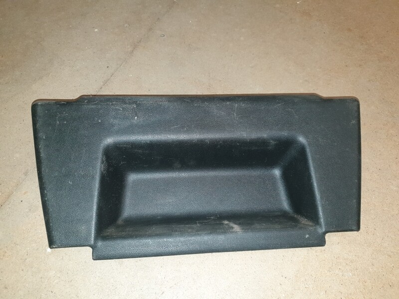 Vw single seat back trim black Vw single seat back trim black