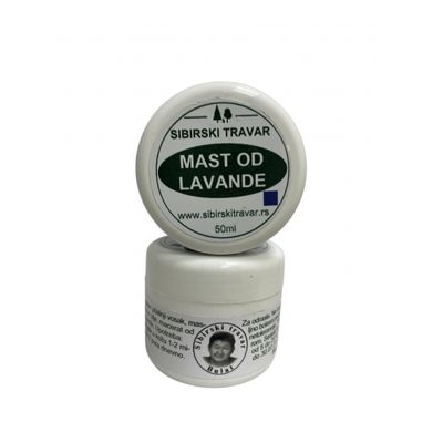 Mast od lavande 50 ml (Лавандовая мазь) Mast od lavande 50 ml (Лавандовая мазь)