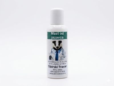Mast od JAZAVCA 100% od 100 ml (Барсучий жир) Mast od JAZAVCA 100% od 100 ml (Барсучий жир)