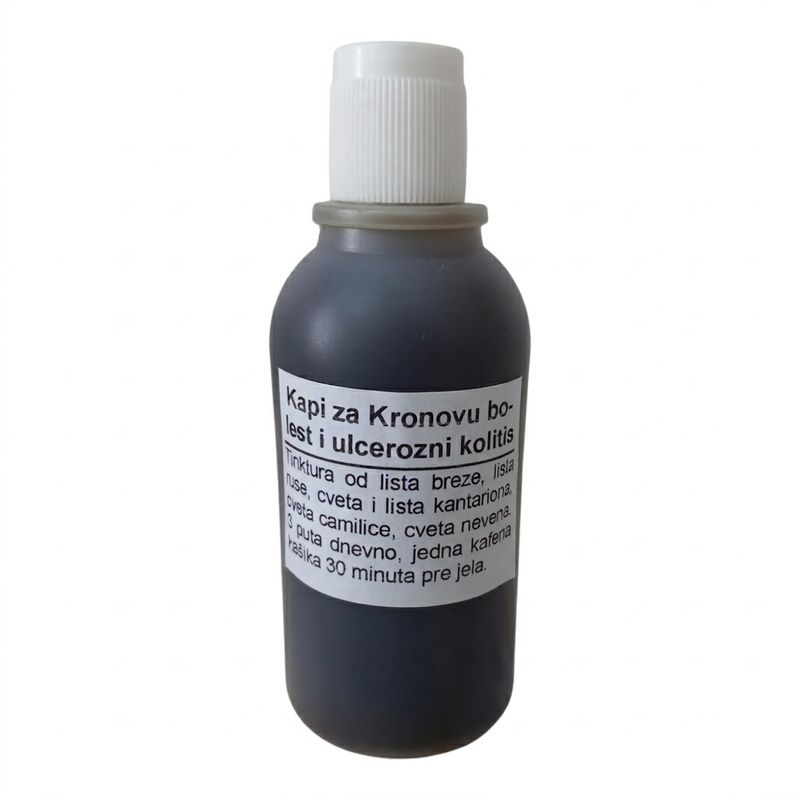 ​Kapi za Kronovu bolest i ulcerozni kolitis 100ml (Настойка против болезни Крона)