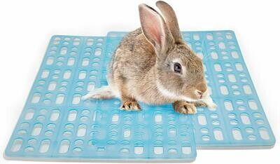 Rabbit Playpen Feet Mats for Cage Comes with 2 Fixed Tabs