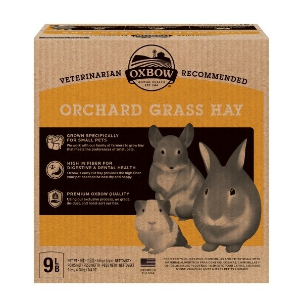 Oxbow Orchard Grass Hay 4kg