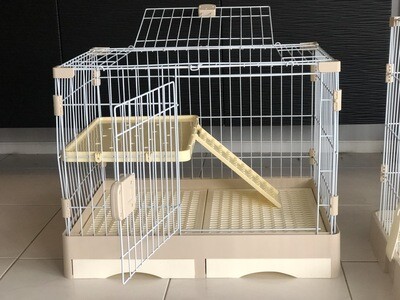 Rabbit/ Guinea Pig cage With Platform Two Size Available